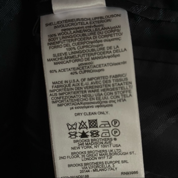 🎉HP | Brooks Brothers Regent Doeskin Wool Blazer - Picture 10 of 14